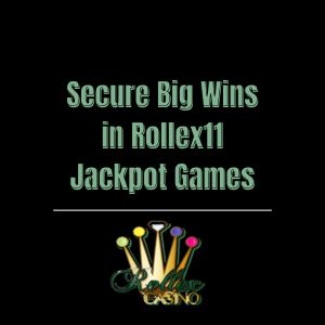 Secure Big Wins in Rollex11 Jackpot Games - Logo - Rollex118