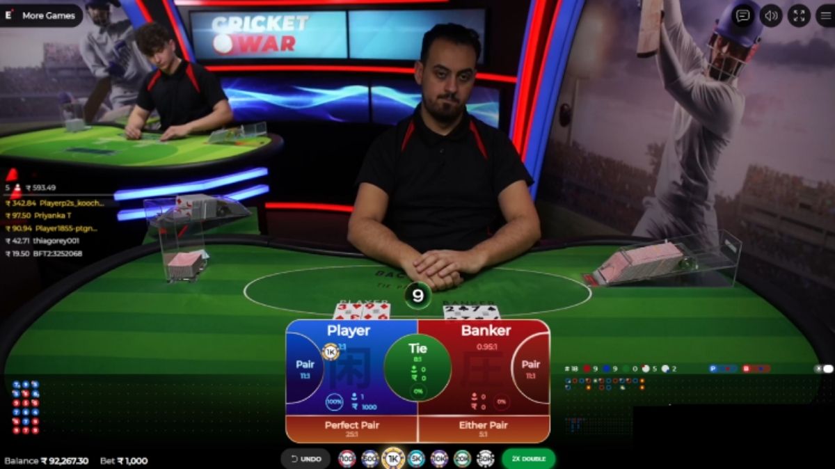 Speed Cricket Baccarat - Game 1 - rollex118