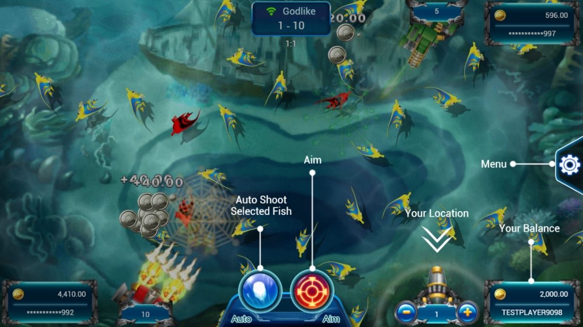 Fishing God - Interface - rollex118