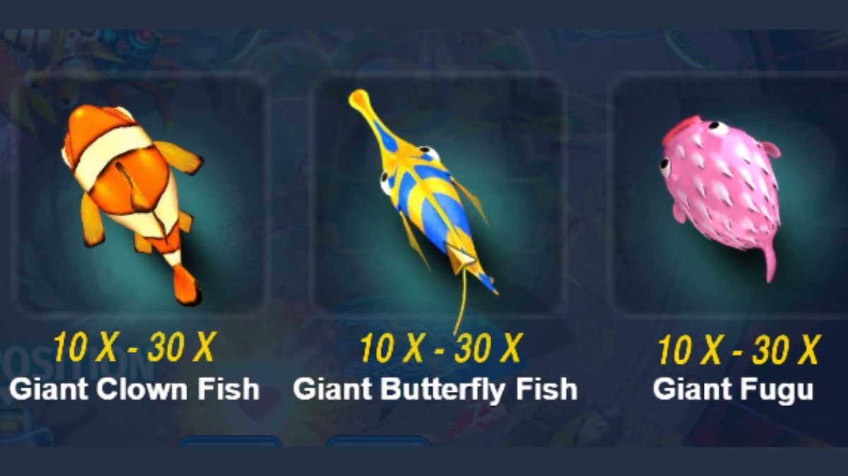 Fortune King Jackpot Fishing - Paytable 3 - Rollex118
