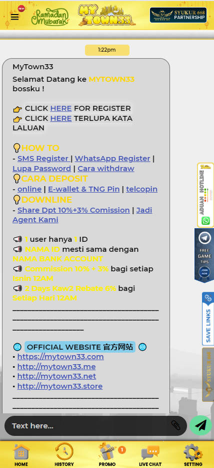 MyTown33 - Live Chat - Rollex118