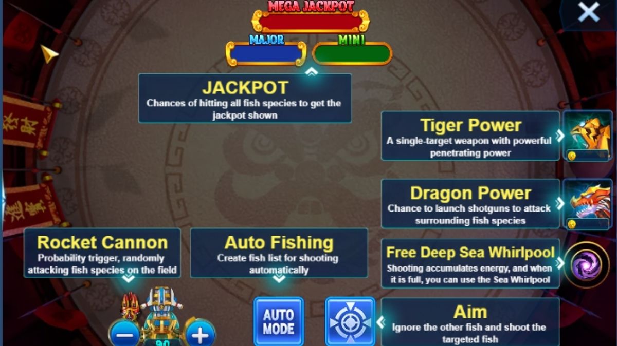 Fortune King Jackpot Fishing - Interface - Rollex118