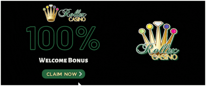 Rollex11 Welcome Bonus 100% - Promotion Banner