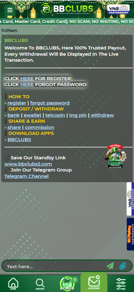 BBClubs - Live Chat - Rollex118