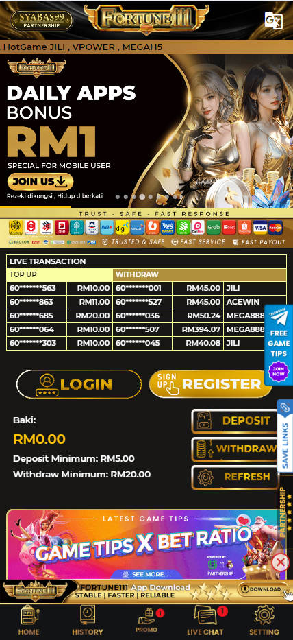 Fortune111 - Homepage - Rollex118