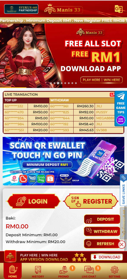 Manis33 - Homepage - Rollex118