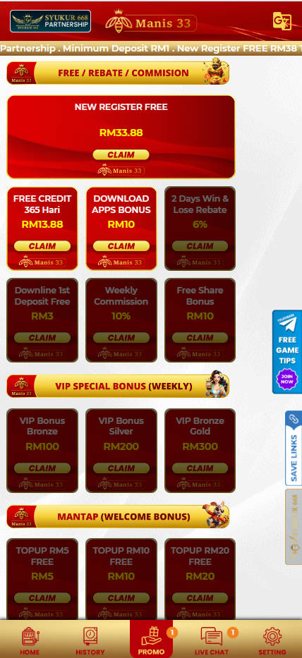 Manis33 - Promotion - Rollex118