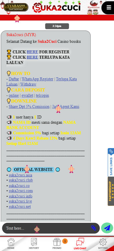Suka2Cuci - Live Chat - Rollex118