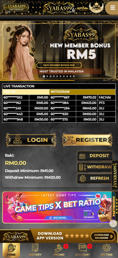 Syabas99 - Homepage - Rollex118