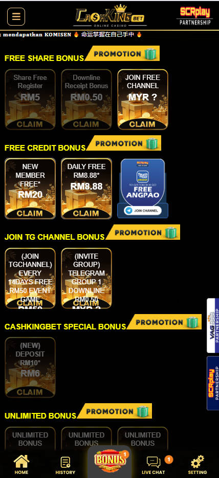 CashKingBet - Promotion - Rollex118