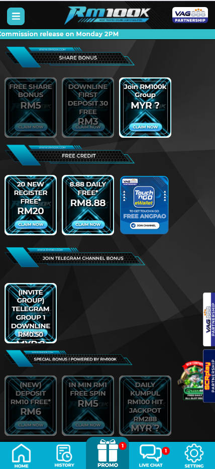 RM100K - Promotion - Rollex118