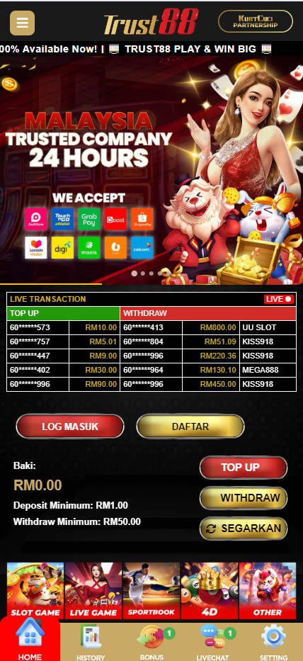 Trust88 - Homepage - Rollex118