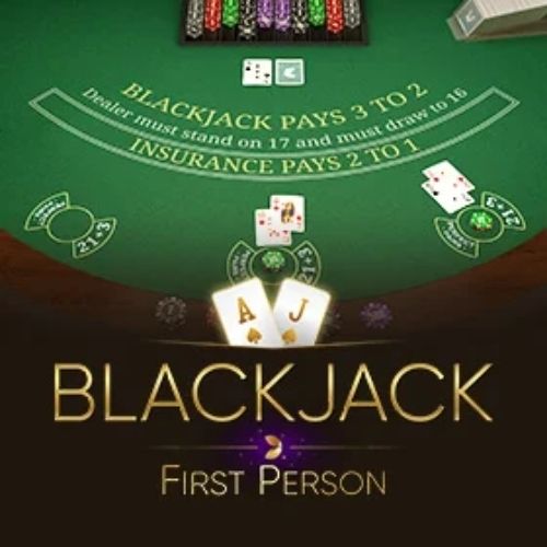 First Person Blackjack - Logo - rollex118