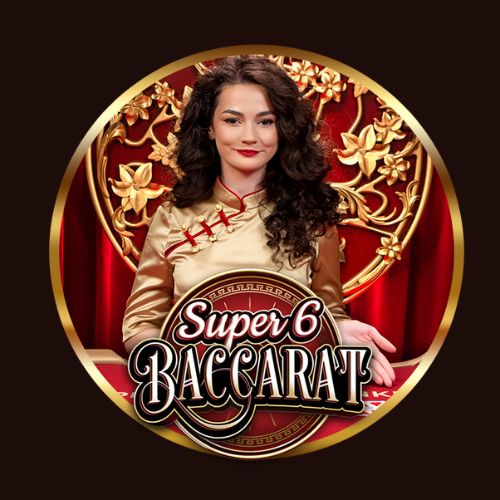 Golden Baccarat Super six - Logo - rollex118