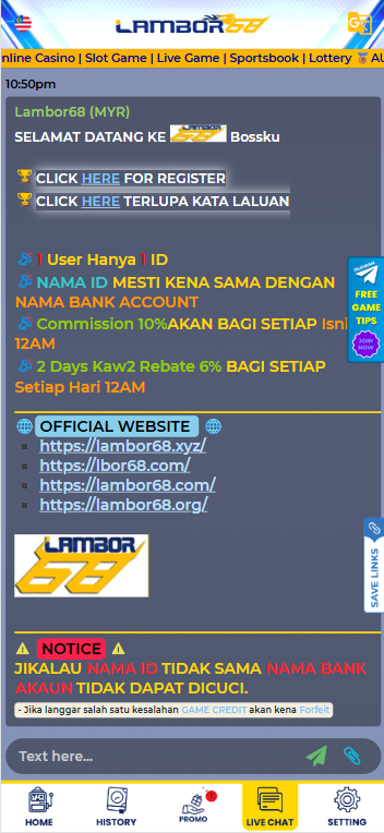 Lambor68 - Livechat - rollex118